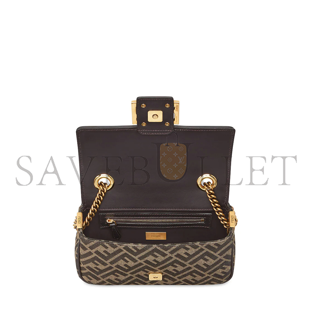 FENDI BAGUETTE CHAIN MIDI 8BR793AKBZF1EM3 (24*14.5*7cm)